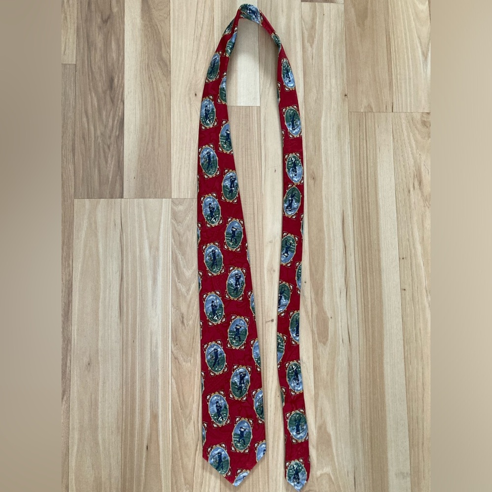 Lands' End Golf Pattern Tie
